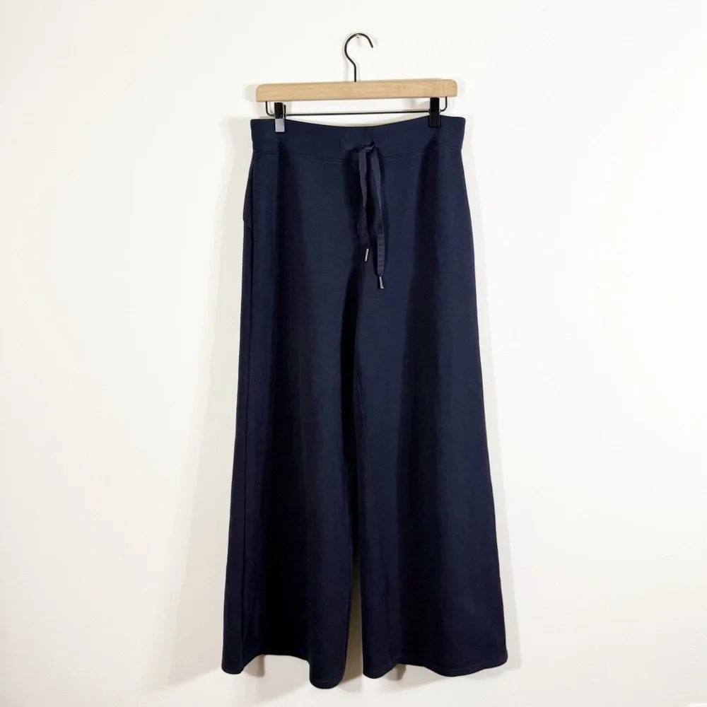 SPANX AirEssentials Wide Leg Pant Navy Blue Large - Picture 3 of 7